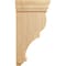 Ekena Millwork 3 1/2"W x 7 1/2"D x 14"H Extra Large Rojas Wood Corbel, Red Oak CORW03X07X14RJRO - alternate 2